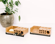 Wooden desk organizer