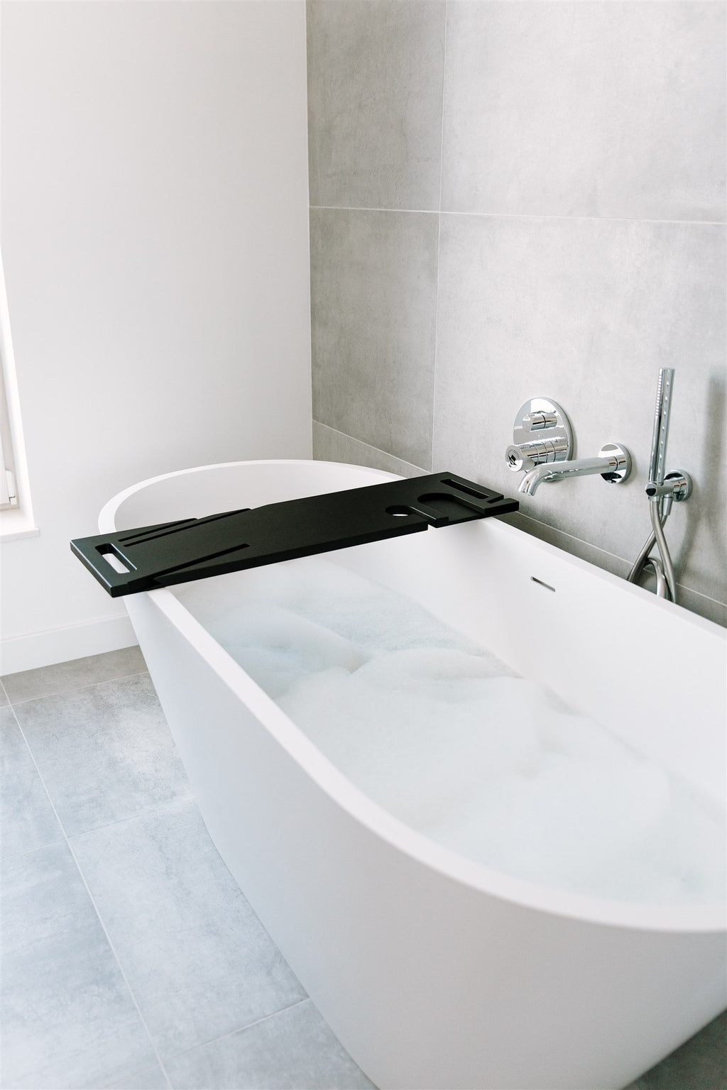 Classic Wooden Bath Caddy