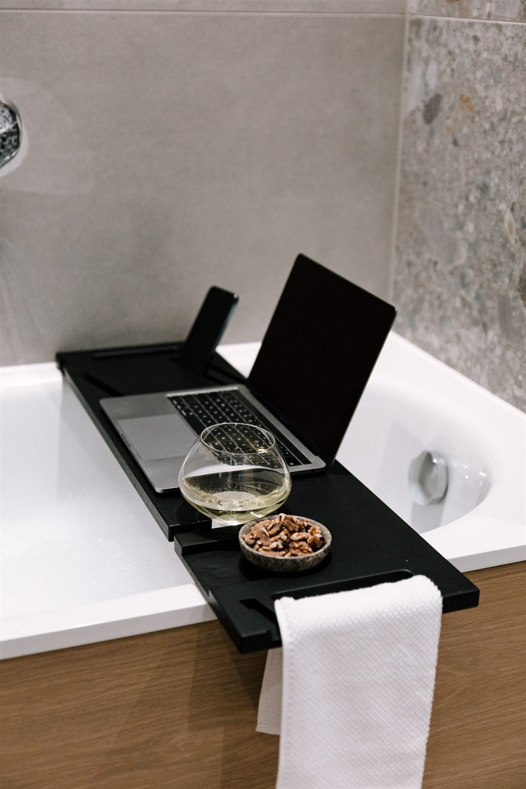 Classic Wooden Bath Caddy