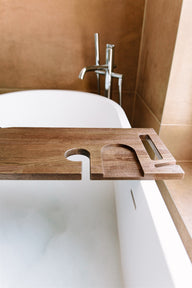 Classic Wooden Bath Caddy