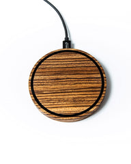 Chargin pad on white background