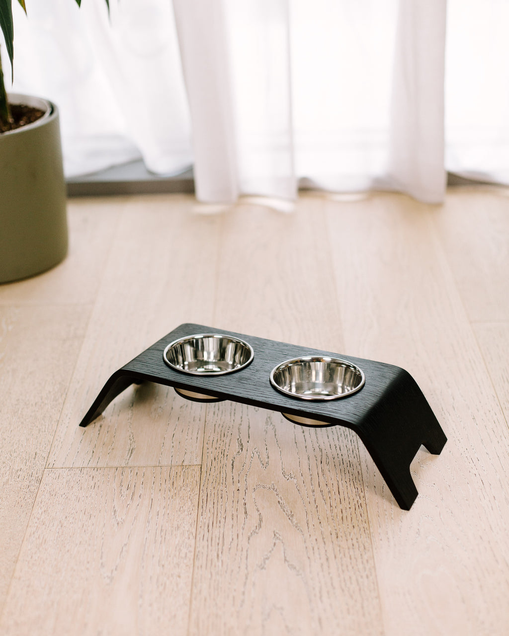 Premium Raised Cat Bowl Stand
