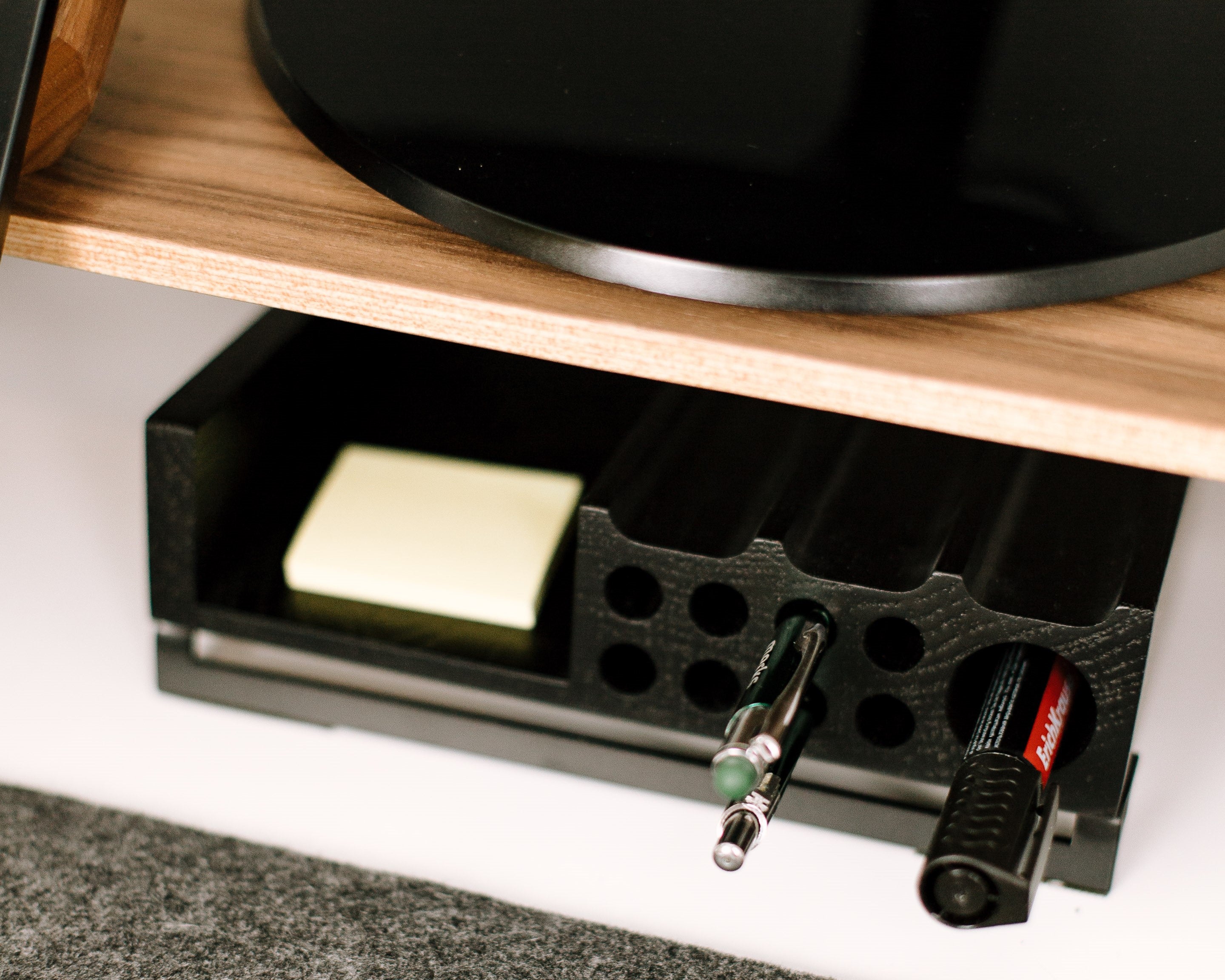 Wooden desk organizer