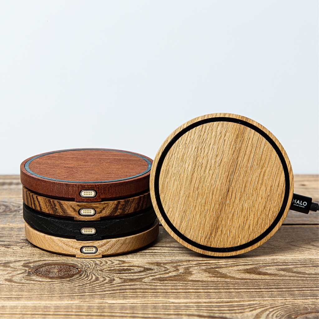 Slim Wireless Charging Station OAK