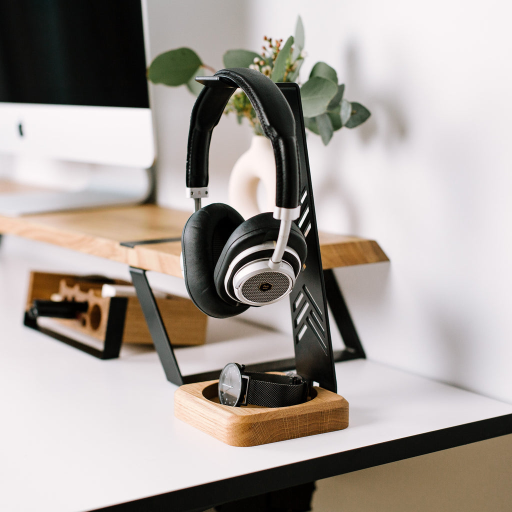 Headphone stand OAK