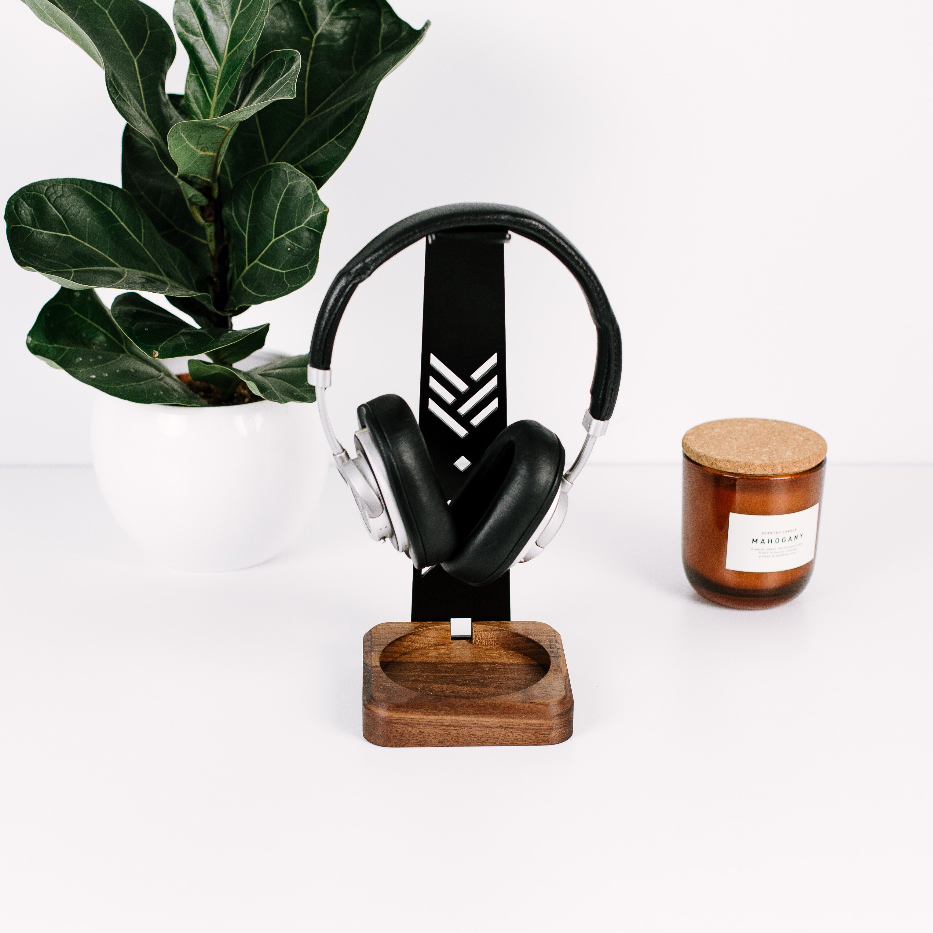 Headphone stand OAK