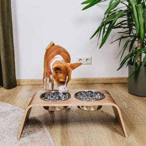 Pet Food Bowl Stand