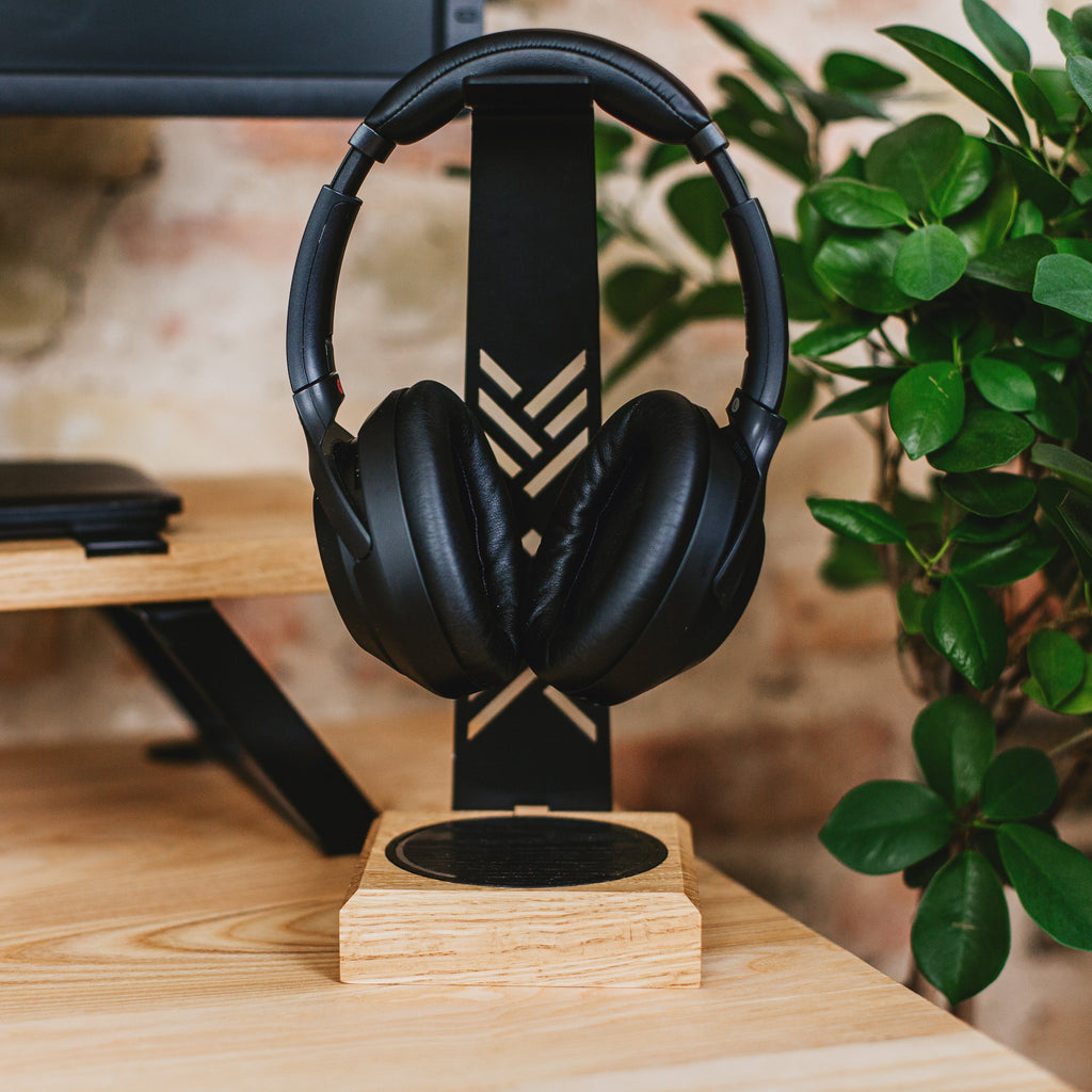 Headphone stand OAK